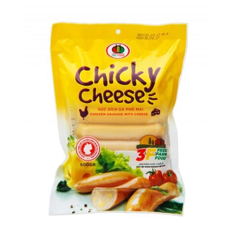 Xúc Xích Chicky Cheese 500g