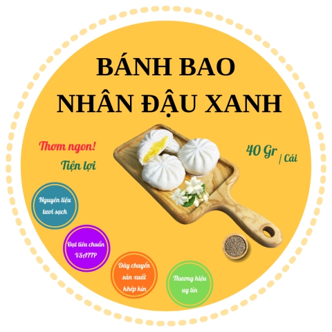 Bánh bao nhân Đậu xanh